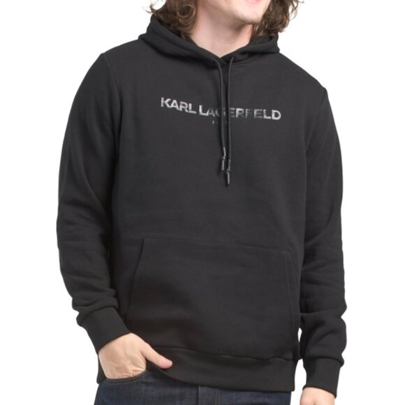 KARL LAGERFELD PARIS Logo Hoodie - Picture 2 of 3